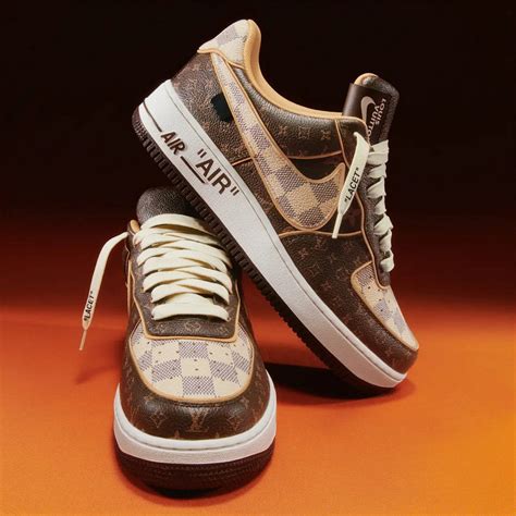 lv x air|Louis Vuitton x Nike Air Force 1: Shoes & More .